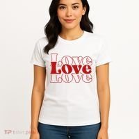 Love Retro Cute Gift Women's T-Shirt thumb 4