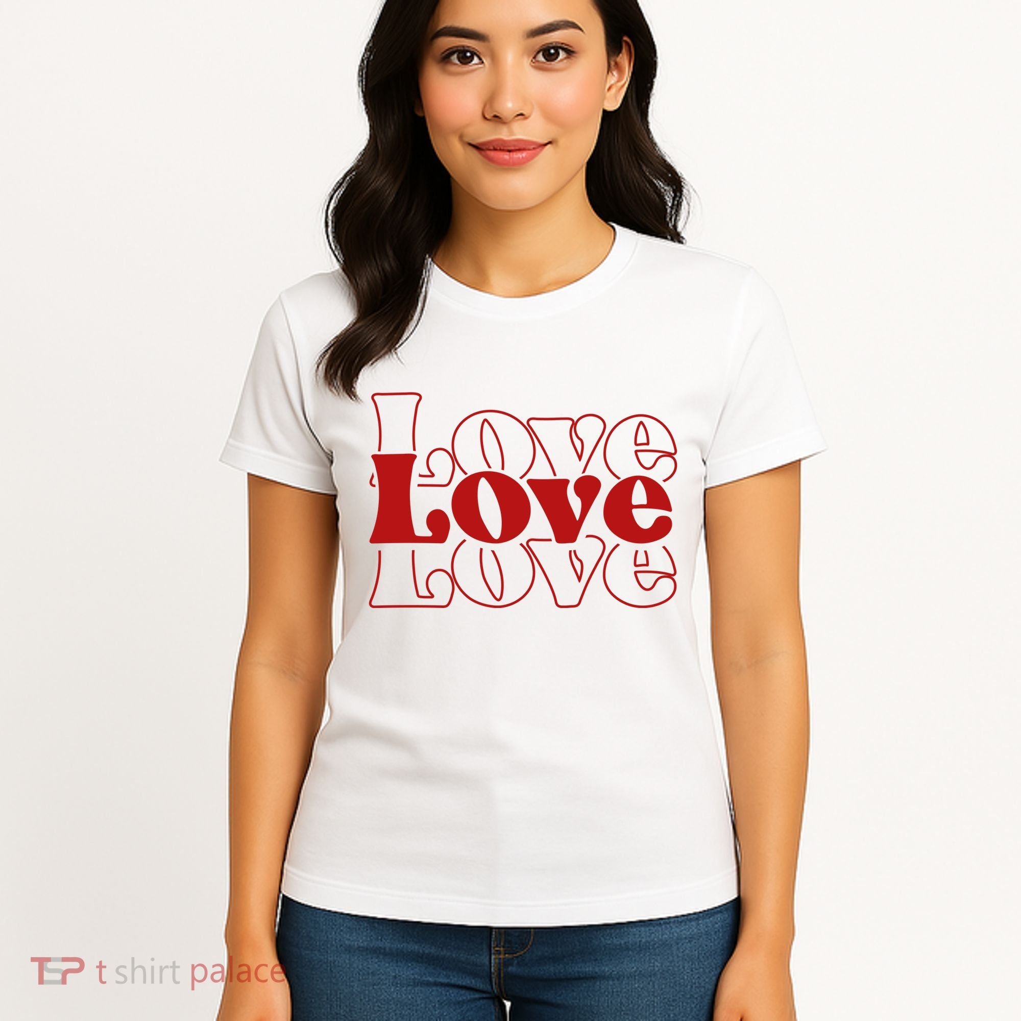 Love Retro Cute Gift Women's T-Shirt