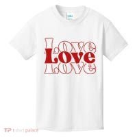 Love Retro Cute Gift Kids T-Shirt thumb 0