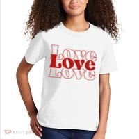 Love Retro Cute Gift Kids T-Shirt thumb 2