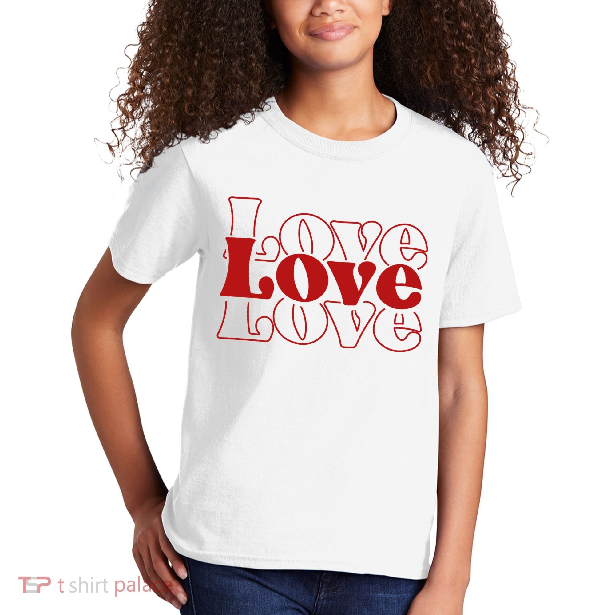 Love Retro Cute Gift Kids T-Shirt