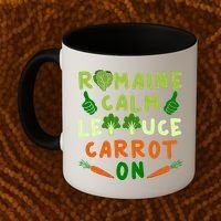 Letttuce Romaine Calm Leaf Vegetable Vegetarian Vegan Cool Gift Coffee Mug thumb 2
