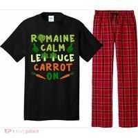 Letttuce Romaine Calm Leaf Vegetable Vegetarian Vegan Cool Gift Pajama Set thumb 0