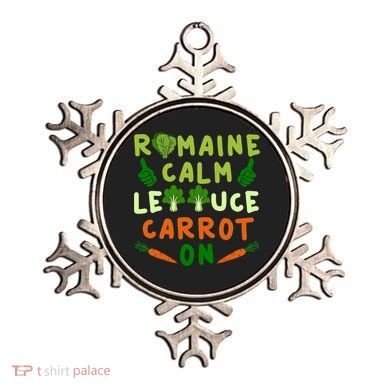 Letttuce Romaine Calm Leaf Vegetable Vegetarian Vegan Cool Gift Ornament