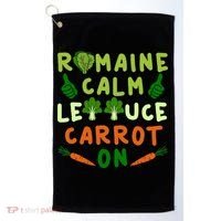 Letttuce Romaine Calm Leaf Vegetable Vegetarian Vegan Cool Gift Golf Towel thumb 0