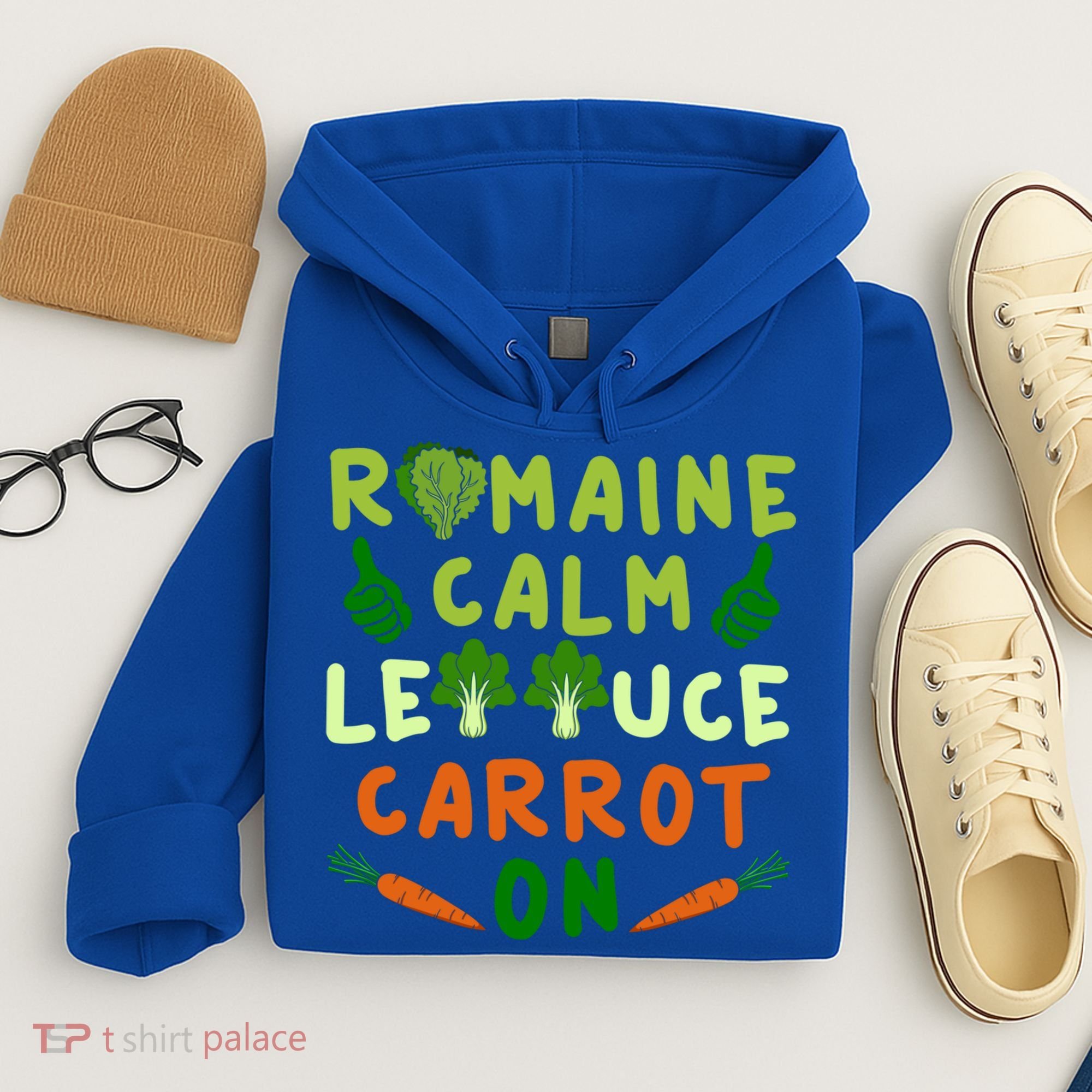 Letttuce Romaine Calm Leaf Vegetable Vegetarian Vegan Cool Gift Hoodie