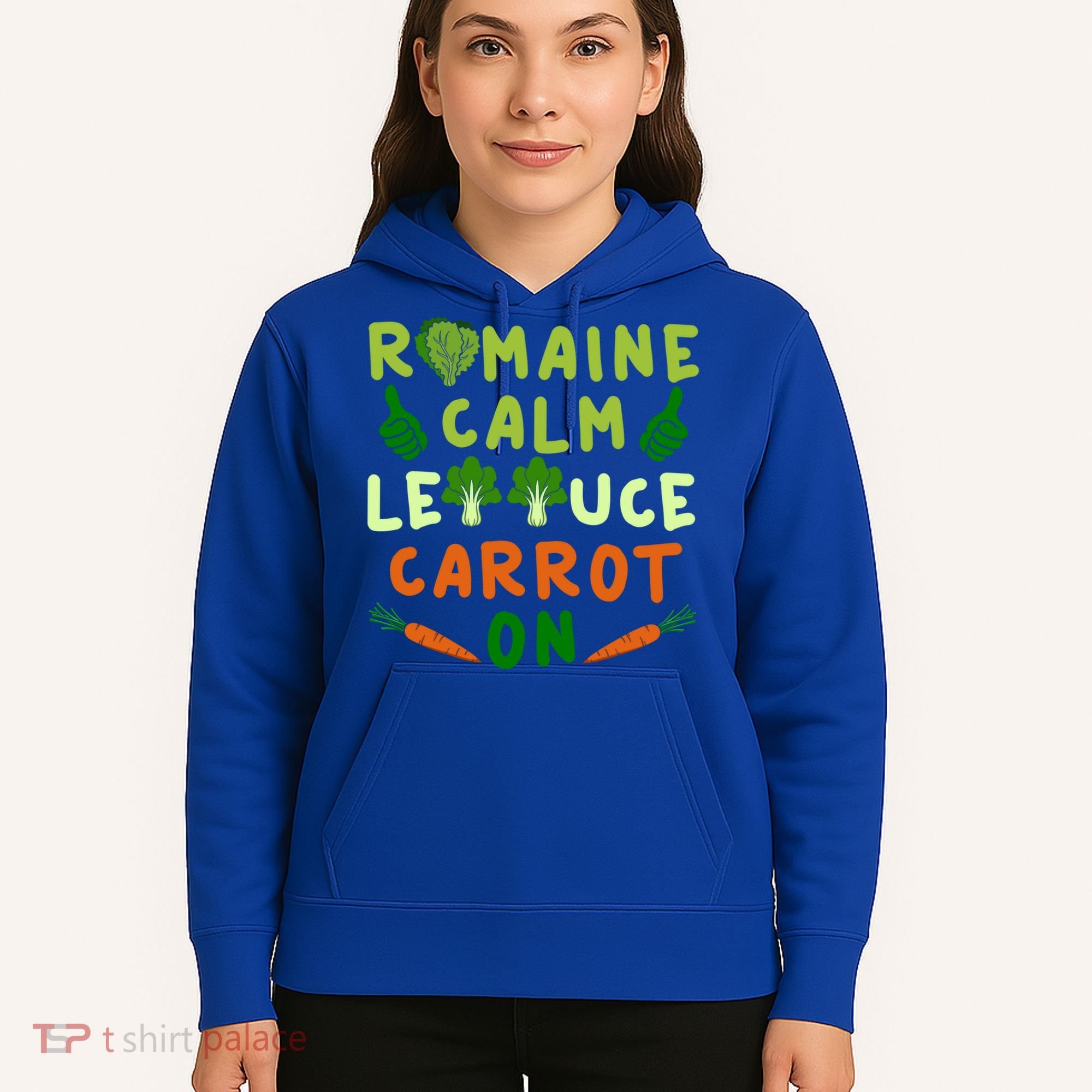Letttuce Romaine Calm Leaf Vegetable Vegetarian Vegan Cool Gift Hoodie