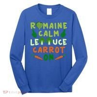 Letttuce Romaine Calm Leaf Vegetable Vegetarian Vegan Cool Gift Long Sleeve Shirt thumb 0