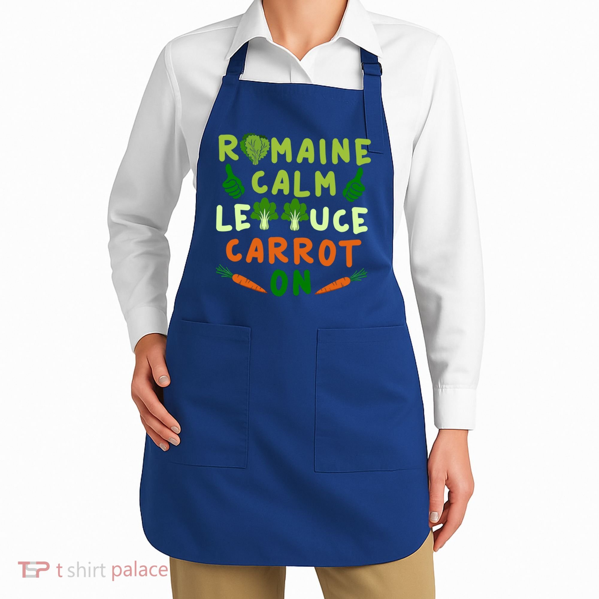 Letttuce Romaine Calm Leaf Vegetable Vegetarian Vegan Cool Gift Apron