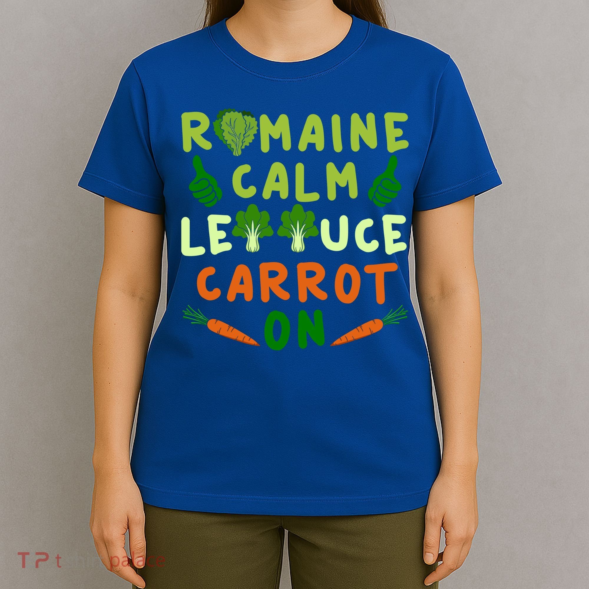 Letttuce Romaine Calm Leaf Vegetable Vegetarian Vegan Cool Gift T-Shirt
