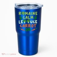 Letttuce Romaine Calm Leaf Vegetable Vegetarian Vegan Cool Gift Tumbler thumb 0