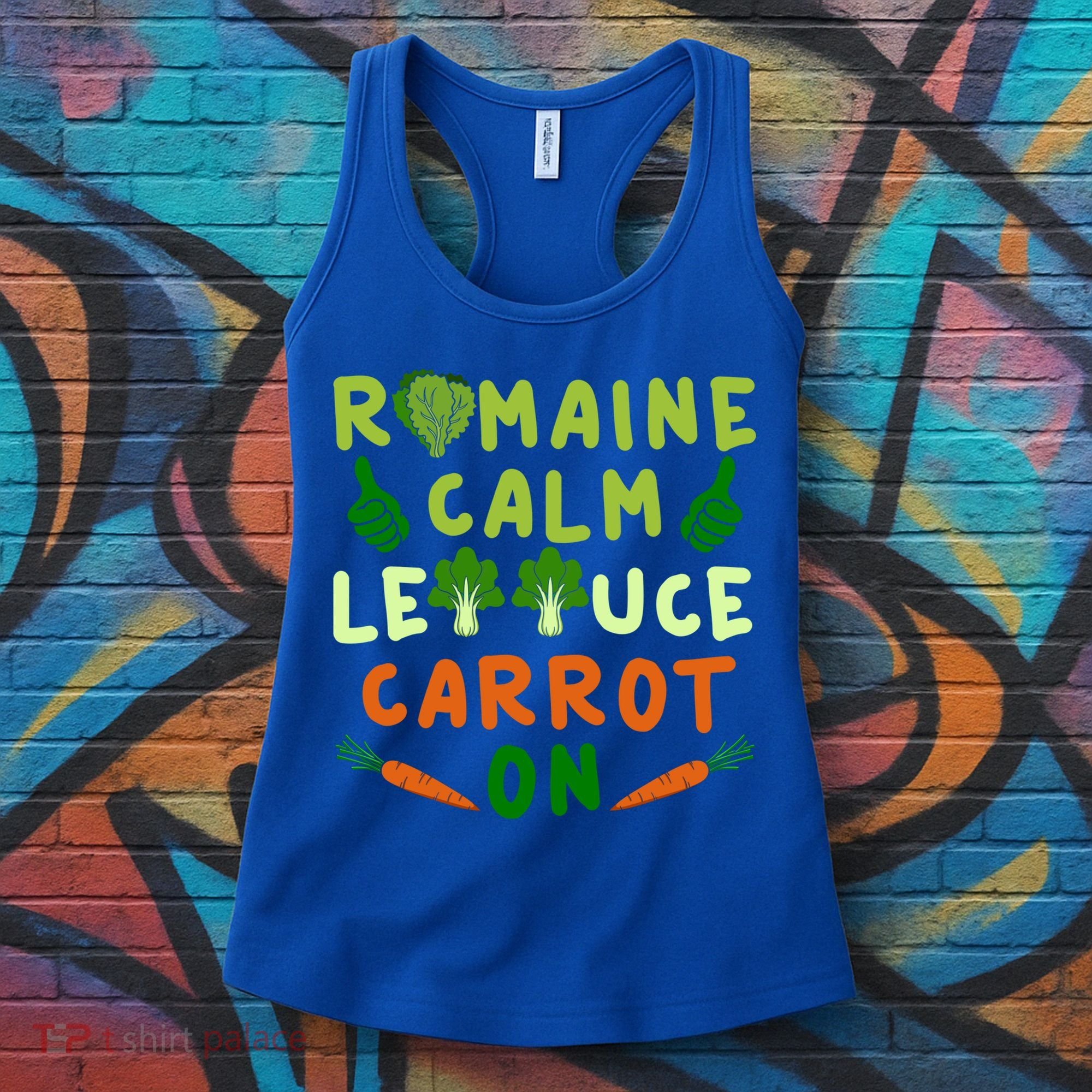Letttuce Romaine Calm Leaf Vegetable Vegetarian Vegan Cool Gift Women's Tank Top