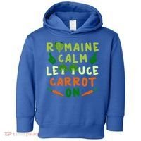 Letttuce Romaine Calm Leaf Vegetable Vegetarian Vegan Cool Gift Toddler Hoodie thumb 0