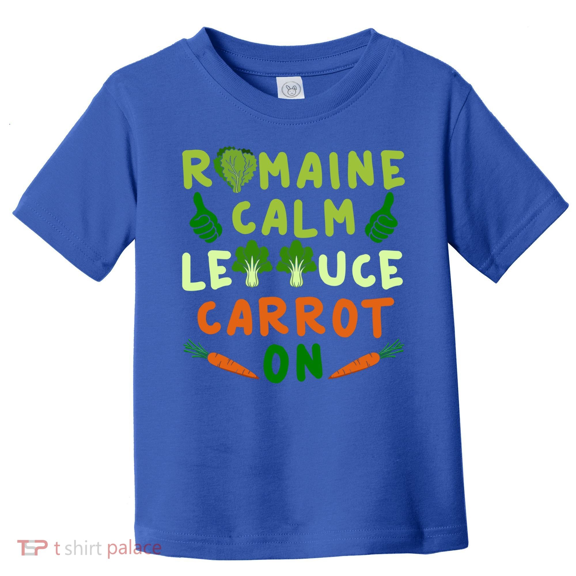 Letttuce Romaine Calm Leaf Vegetable Vegetarian Vegan Cool Gift Toddler T-Shirt