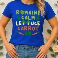 Letttuce Romaine Calm Leaf Vegetable Vegetarian Vegan Cool Gift Women's T-Shirt thumb 2