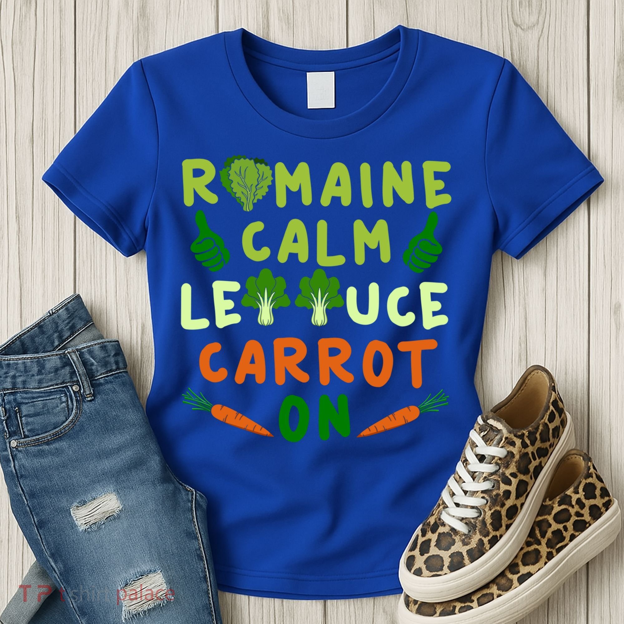 Letttuce Romaine Calm Leaf Vegetable Vegetarian Vegan Cool Gift Women's T-Shirt