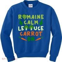 Letttuce Romaine Calm Leaf Vegetable Vegetarian Vegan Cool Gift Kids Sweatshirt thumb 0