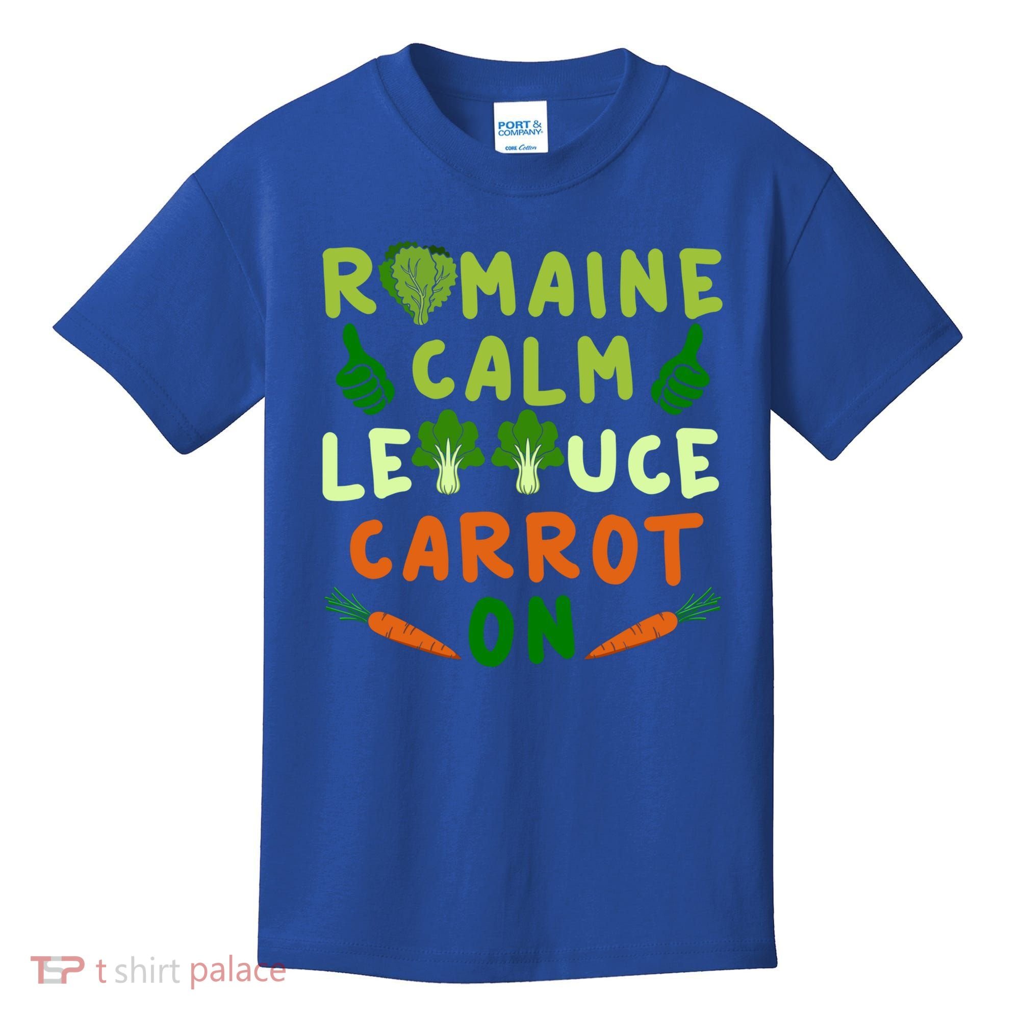 Letttuce Romaine Calm Leaf Vegetable Vegetarian Vegan Cool Gift Kids T-Shirt