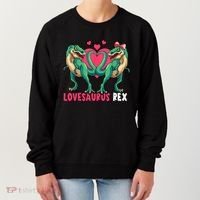 Lovesaurus Rex Cute Gift Women's Sweatshirt thumb 0