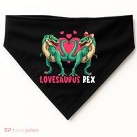 Lovesaurus Rex Cute Gift USA-Made Doggie Bandana thumb 0