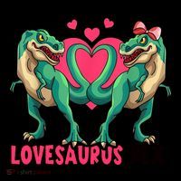 Lovesaurus Rex Cute Gift Coffee Mug thumb 5
