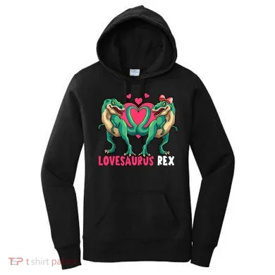 Lovesaurus Rex Cute Gift Women's Hoodie