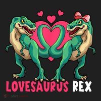 Lovesaurus Rex Cute Gift Tumbler thumb 3