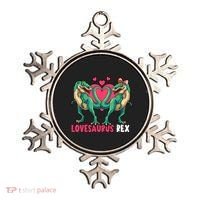Lovesaurus Rex Cute Gift Ornament thumb 0