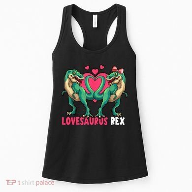 Lovesaurus Rex Cute Gift Women's Tank Top