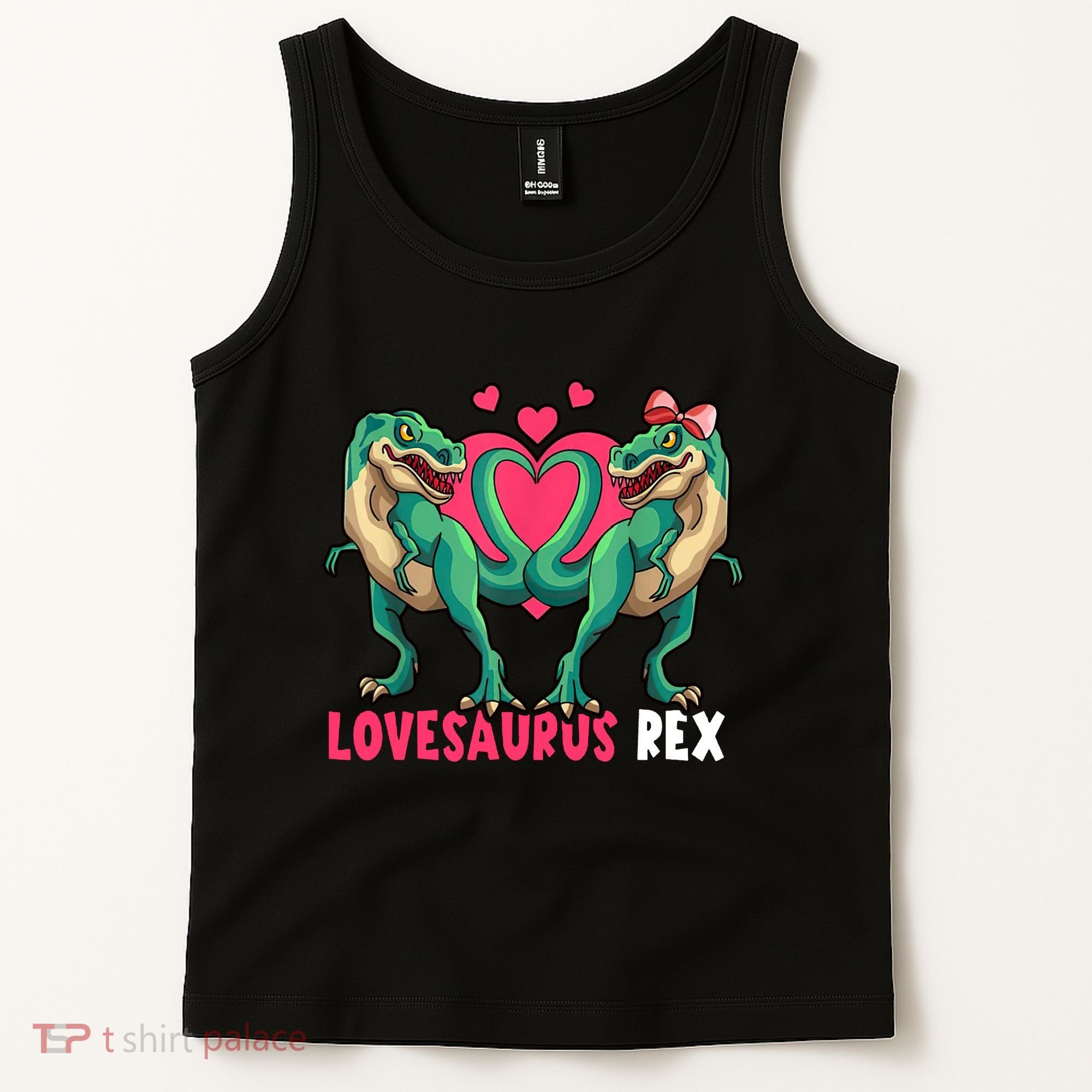 Lovesaurus Rex Cute Gift Tank Top