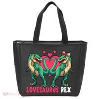Lovesaurus Rex Cute Gift Tote Bag thumb 0