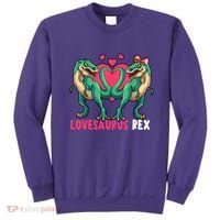 Lovesaurus Rex Cute Gift Sweatshirt thumb 0