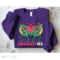 Lovesaurus Rex Cute Gift Sweatshirt thumb 2