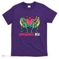 Lovesaurus Rex Cute Gift T-Shirt thumb 0