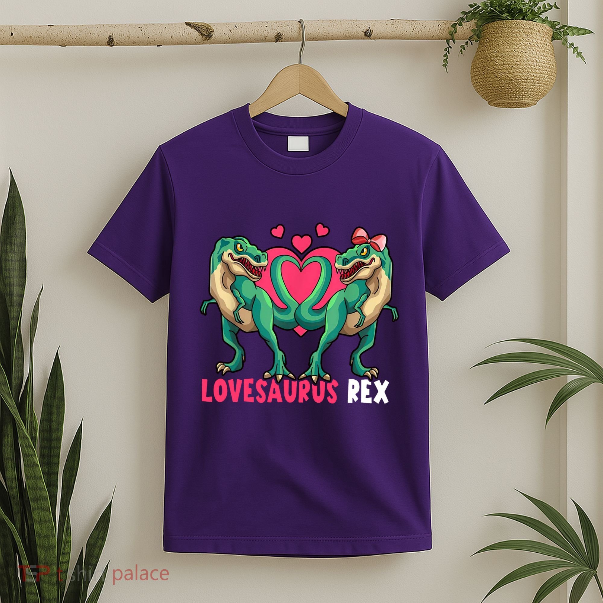 Lovesaurus Rex Cute Gift T-Shirt
