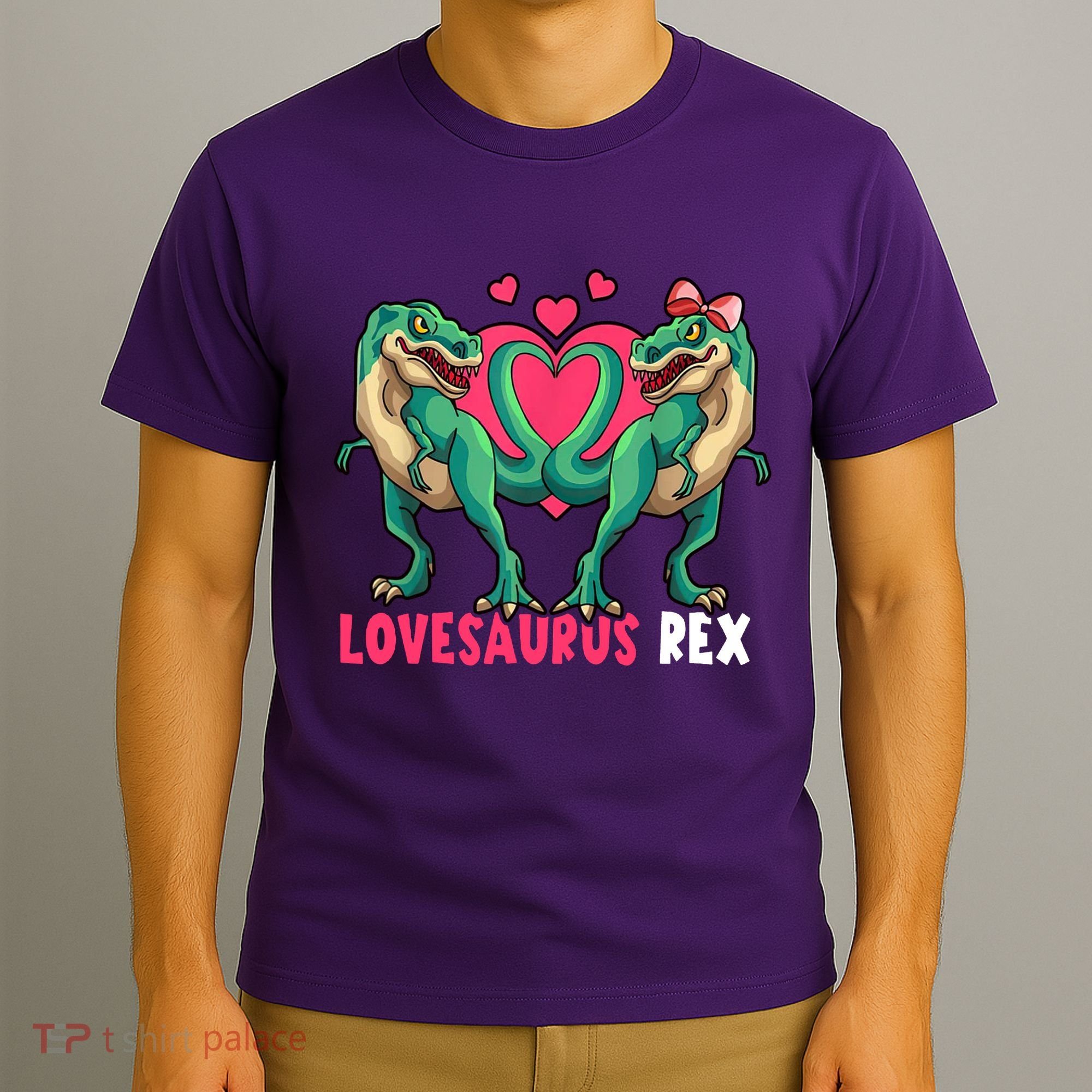 Lovesaurus Rex Cute Gift T-Shirt