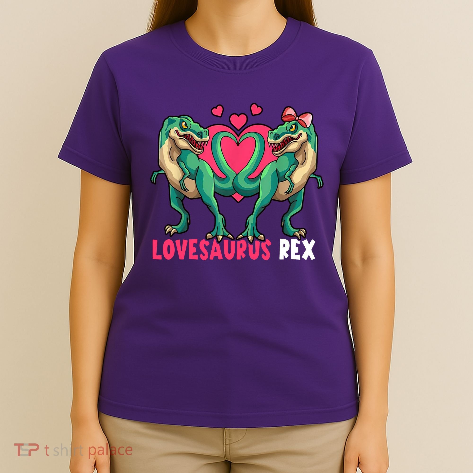 Lovesaurus Rex Cute Gift T-Shirt