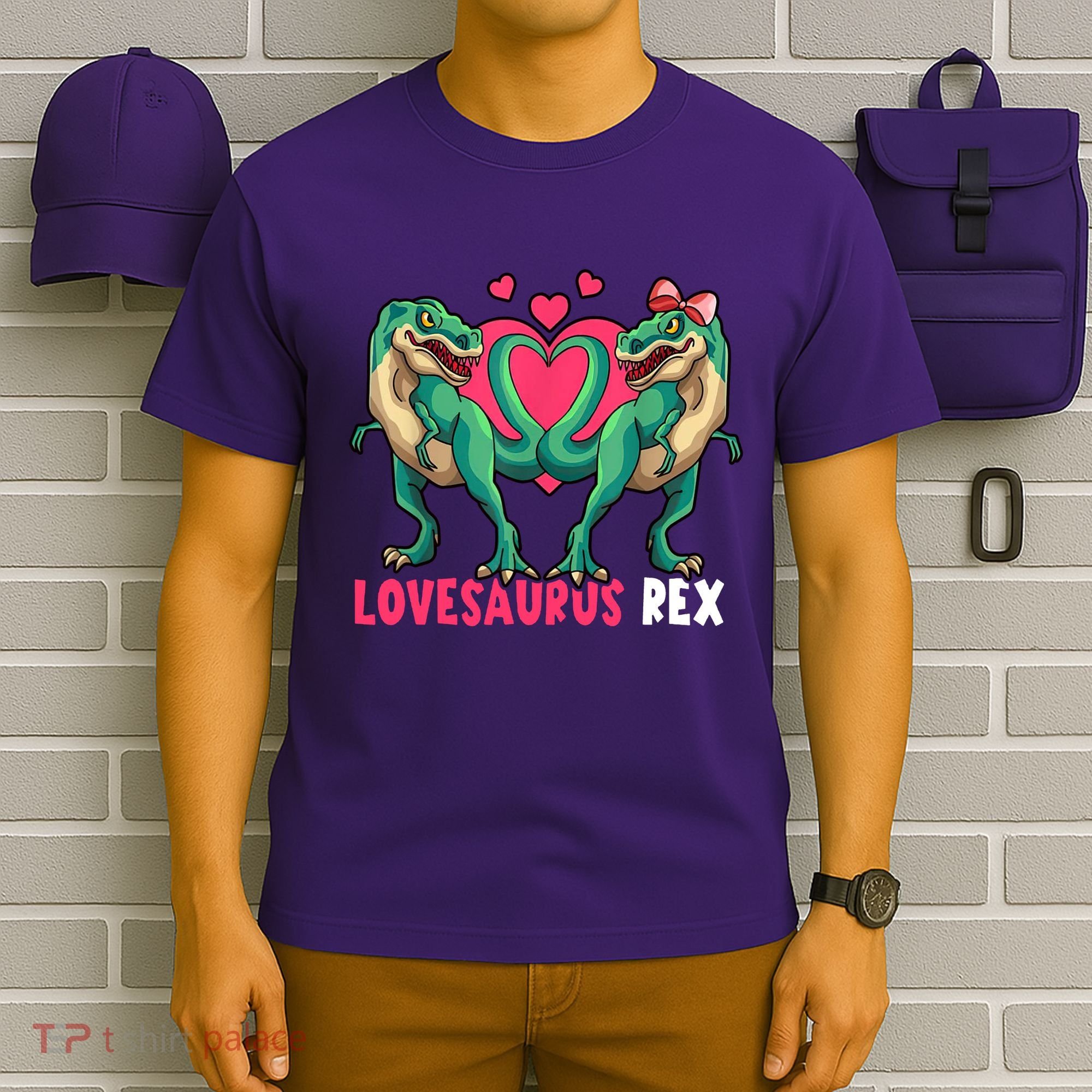Lovesaurus Rex Cute Gift T-Shirt