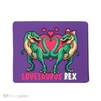 Lovesaurus Rex Cute Gift Mousepad thumb 0