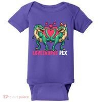 Lovesaurus Rex Cute Gift Baby Bodysuit thumb 0