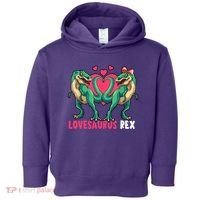 Lovesaurus Rex Cute Gift Toddler Hoodie thumb 0