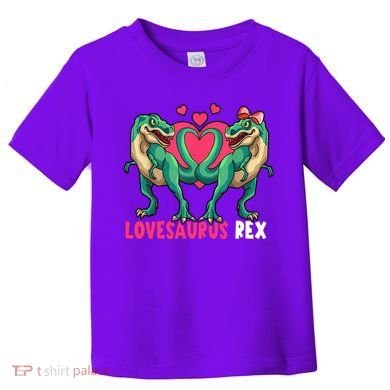 Lovesaurus Rex Cute Gift Toddler T-Shirt