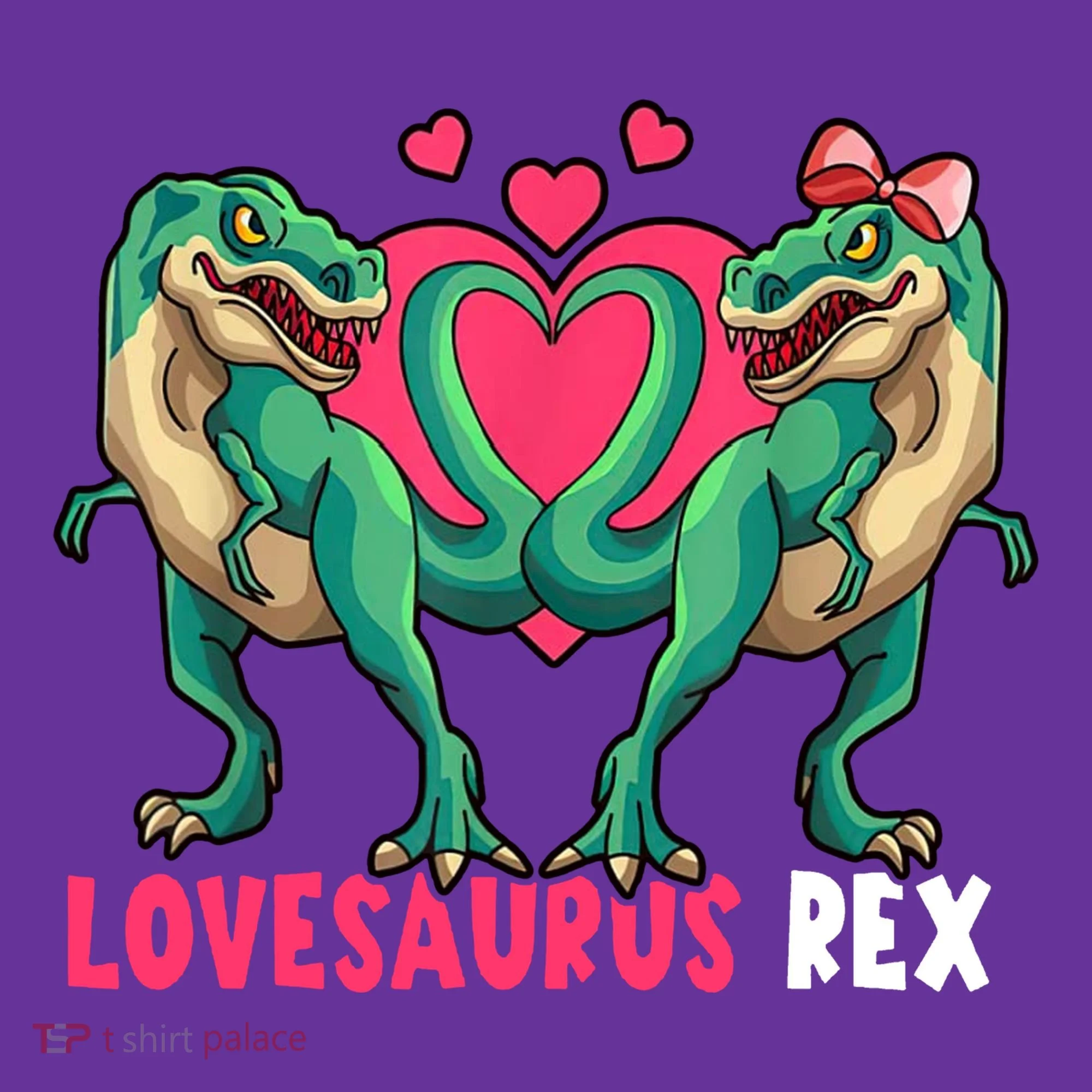 Lovesaurus Rex Cute Gift Women's Long Sleeve Shirt