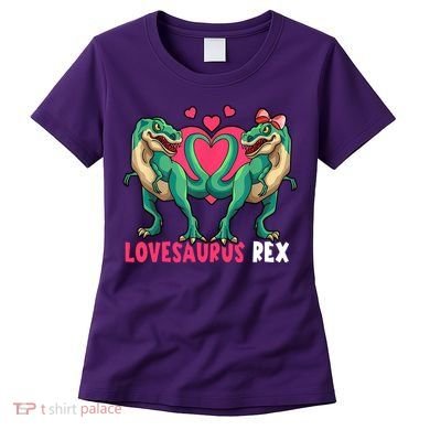 Lovesaurus Rex Cute Gift Women's T-Shirt