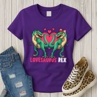 Lovesaurus Rex Cute Gift Women's T-Shirt thumb 3