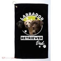 Labrador Retriever Dog Dad Golf Towel thumb 0