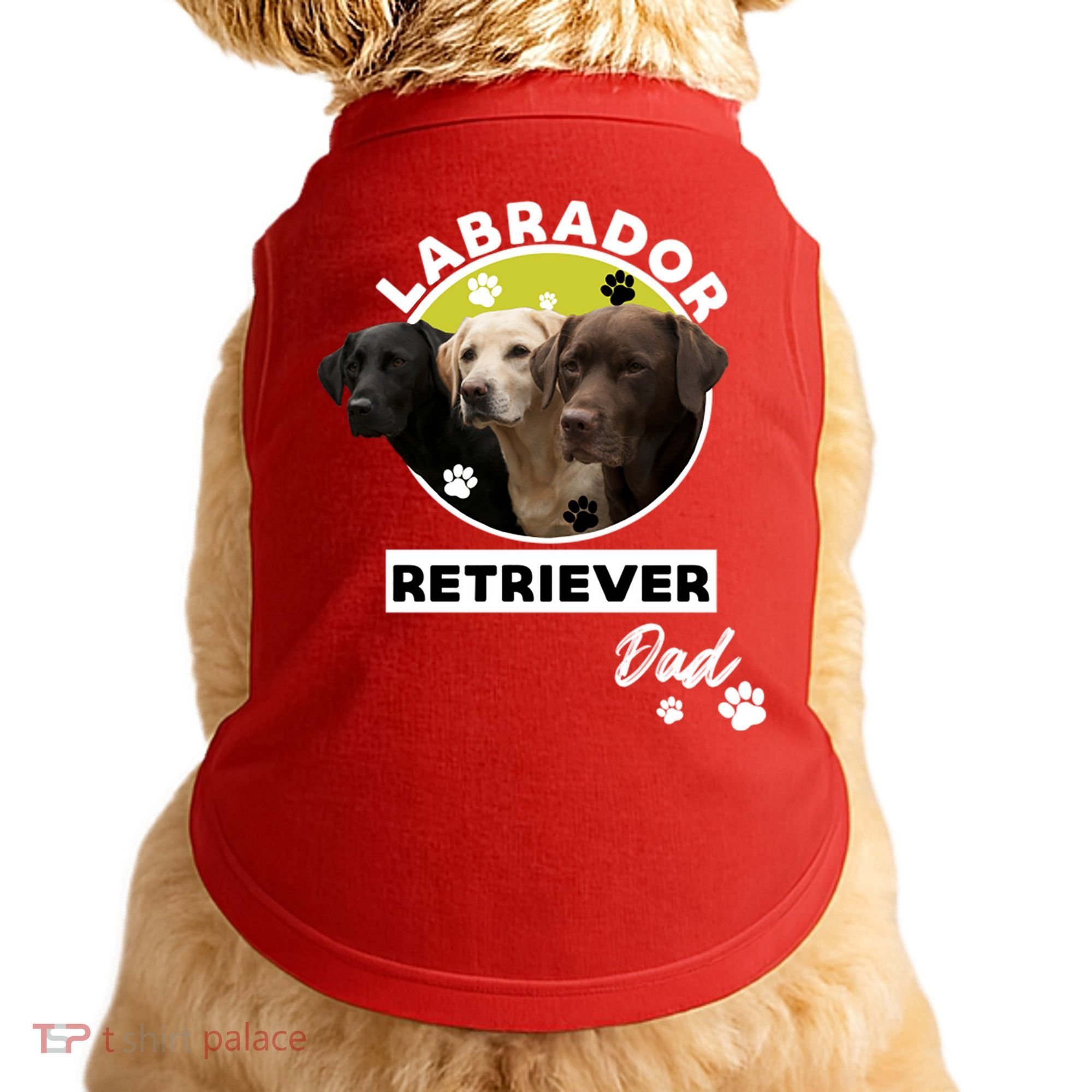 Labrador Retriever Dog Dad Doggie Tank