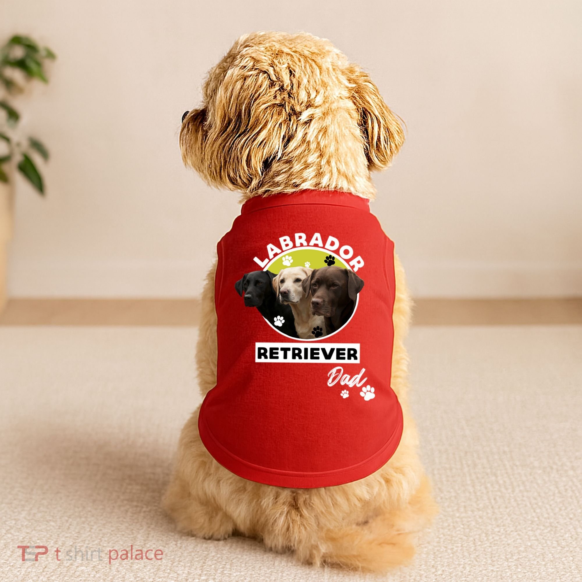 Labrador Retriever Dog Dad Doggie Tank