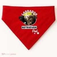 Labrador Retriever Dog Dad USA-Made Doggie Bandana thumb 0