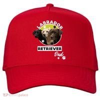 Labrador Retriever Dog Dad Five-Panel Snapback Cap thumb 0